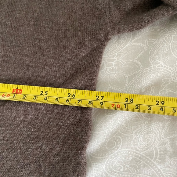 Vince Hi - Low Tunic Brown Sweater Medium - Picture 15 of 15